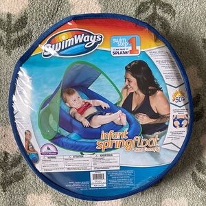 Infant Pool Float with Sun Canopy